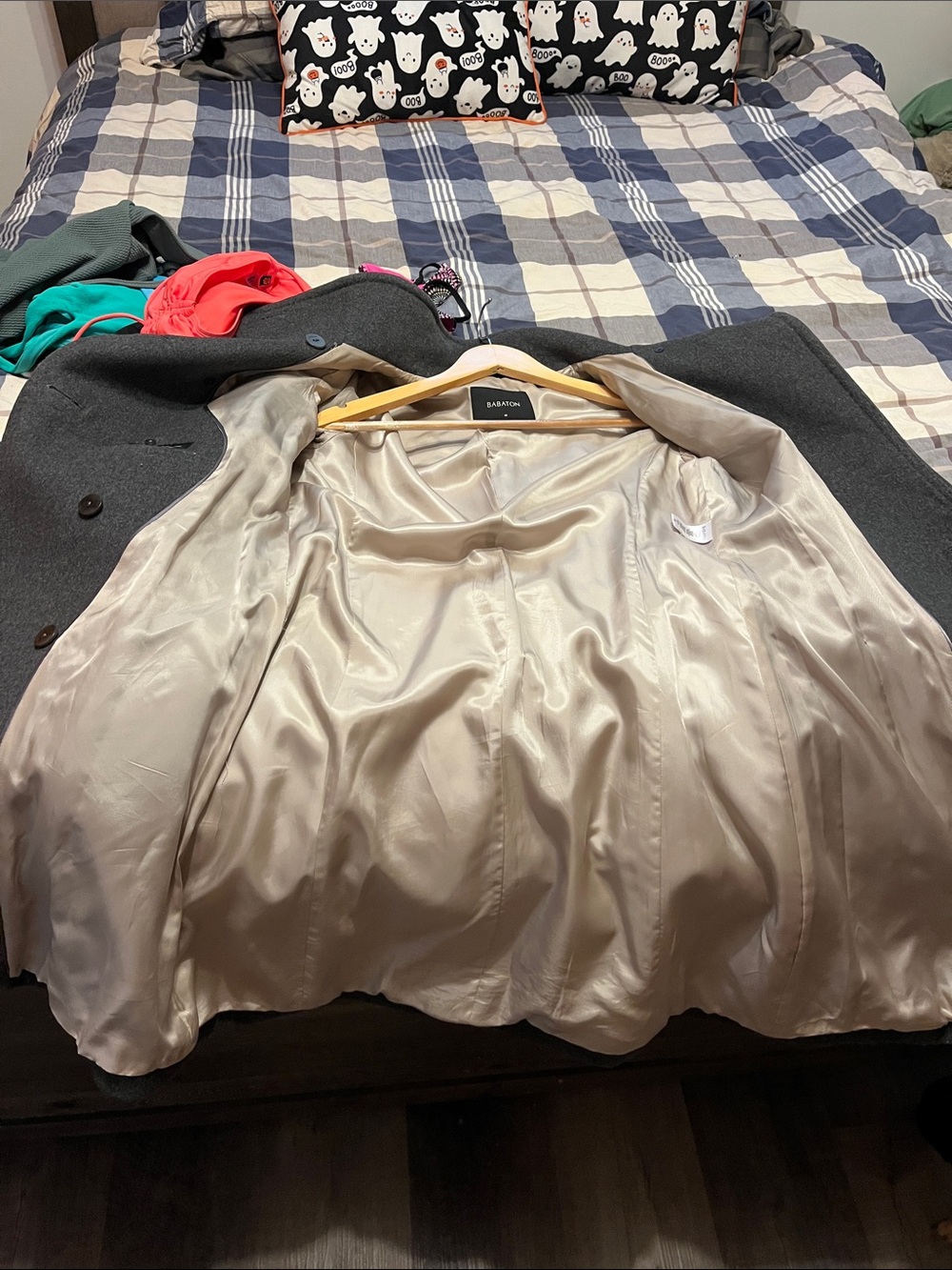 Babaton wool/cashmere trenchcoat size M - Picture 6 of 6